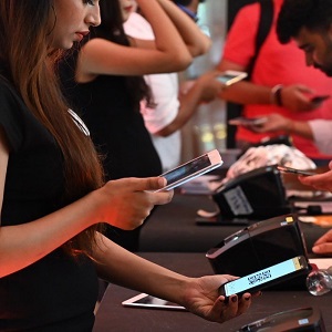 A professional rider on a horse